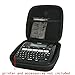 khanka Hard Travel Case Replacement for Brother P-Touch PT-D210 PTD220 Home/Office Everyday Label Maker, Case Only (Black)