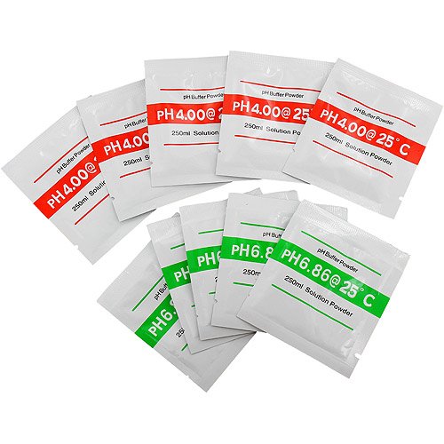 pH Meter Calibration Buffer Powder - 10 pack