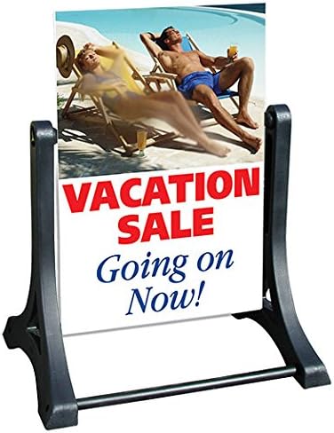 Swinger Ready 4 Graphics Sidewalk Sign - White