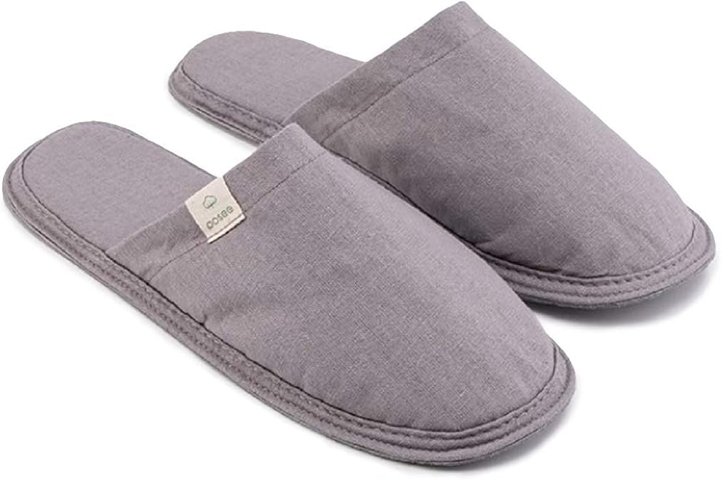 Watris Veiyi Reise Hausschuhe Faltbar - Baumwolle & EVA Für Hotel & Zuhause