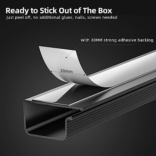 YECAYE Cable Management 6X15.7in J Channel 6 Pack Cable Raceway, Cord