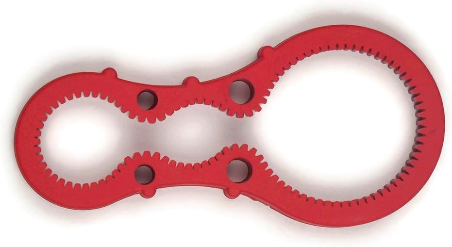 Kitchen Kahuna Silicone Easy Arthritis Jar Opener Get Lids Off – Red
