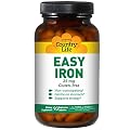 Country Life, Easy Iron, 25 mg, 90 Veggie Caps