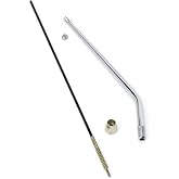 Lokar S-68147 Nostalgia 16" Chrome Shifter Lever for Lokar Shifters