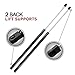 1997-2006 Jeep Wrangler Back Window Struts Rear Hatch Lift Support Set of 2