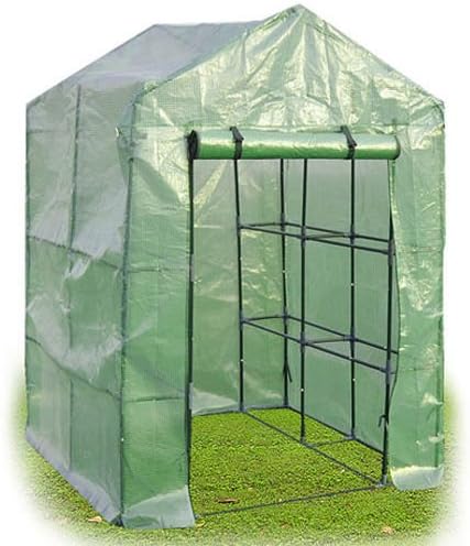 8 Shelves Greenhouse Portable Mini Walk In Outdoor Green House 2 Tier New