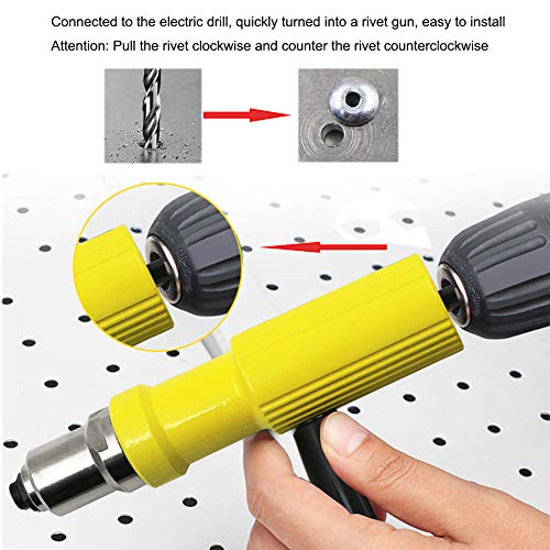 New Hope Stroe Electric Rivet Gun Head, Professional Riveter Nut Gun