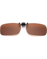 TERAISE Clip Su Occhiali Da Sole, 2-Pack/Day + Night Vision Uoo/Donna