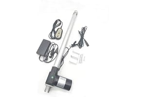 KUAYI 110V Stroke Lifter Electric Putter Rod 6000N/1320LBS Motor Linear Actuator 2~24",Linear Actuator Max Lift Stroke Electric Motor Stroke Heavy Duty Linear Actuator for Medical Auto Car (100mm(4inch))