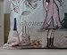 LINKWELL Paris Lady Eiffel Tower Perfume Cushion Cover Pillow Case