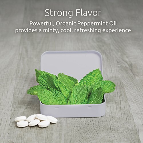 Simply Natural Organic Breath Mints Peppermint Cinnamon Wintergreen