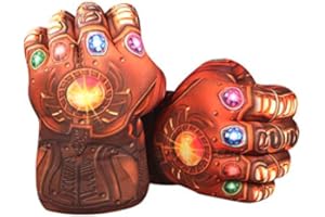 illuOKey Zonba Hero Fists for Kids, Ring Hero Gloves, Premium Quality 3D PP Polyester Microfiber Filling Superhero Gloves, Ideal for Cosplay, Halloween, Costumes, Party, Birthday Gift