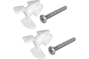 AZANXO Toilet Seat Screws for Kohler 1133024 Hardware Pack,Toilet Bolts for Holds Kohler Toilet Seat in Place,Replacement for The Stripped-Out Nuts That Came with The Seat
