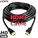 CableVantage Premium 25 Feet 25FT HDMI CableGold Series High Speed HDMI Cable with Ferrite Core for PS4,HD-DVR, Digital/Satellite Cable HDTV 1080P