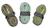 Cobra 3 Pack Pistol Cleaning Snake Kit for 9MM .380 .38 .357 .40 .41 .45 .44 Caliber Pistols from Bore Snakes