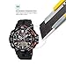 Zshion For Trek Prw-6000 Tempered Glass Screen Protector,9H Hardness Full Coverage Tempered Glass Screen Protector for For Casio Prw-6000 with Anti-fingerprint Bubble-Free Crystal Clear