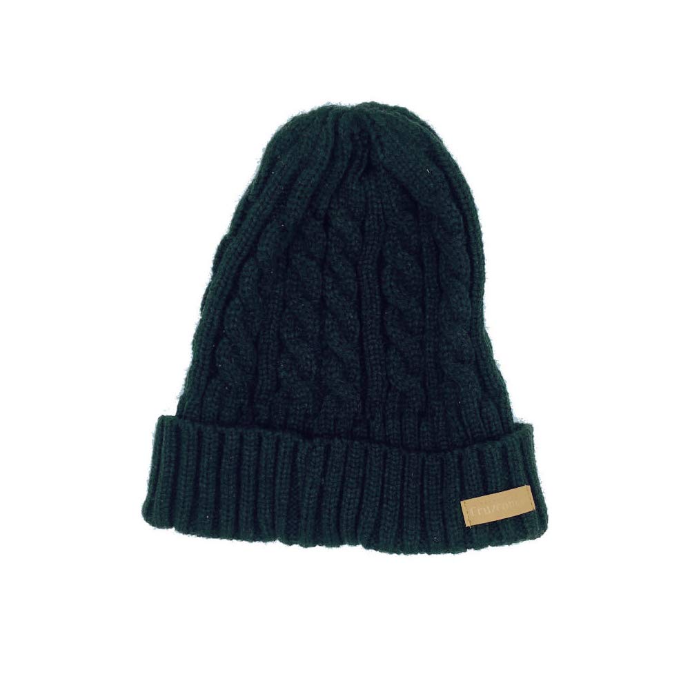 Soricastel Cross Hat Winter Black, Unisex Adult, Black, One Size