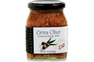 Elki's Gourmet Green Olive Tapenade, 10 Ounce