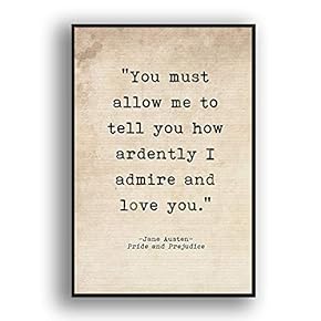 Framed Canvas Wall Art for Living Room, Bedroom Beautiful Quotes Canvas Prints for Modern Home Decoration Ready to Hang - 16"x24" inches