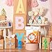 BabyOrbit Baby Monthly Milestone Blanket - 43x47 inches | 12x Card + 12x Sticker