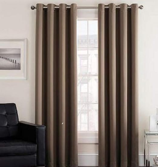 Amazon Com Thermal Balance Room Darkening Curtains Bristol