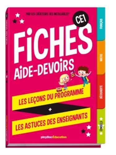 Fiches aide-devoirs CE1 by 