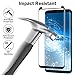 (2 Pack) Galaxy S8 Plus Screen Protector 3D Curved Glass, [Case Friendly] [Bubble Free] Ultra Thin HD Clear 9H Hardness Anti-Scratch Crystal Clear Screen Protector for Samsung Galaxy S8 Plus (NOT S8)