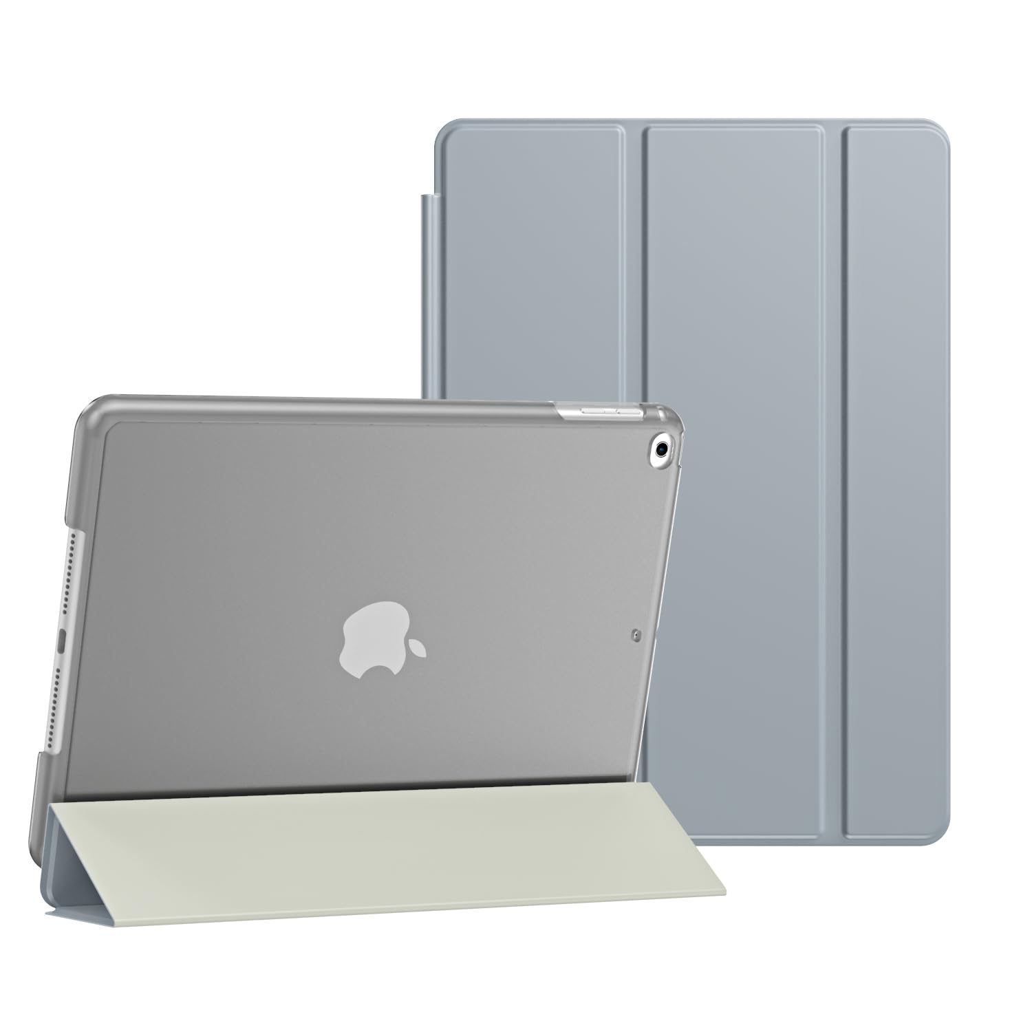 Case For Apple iPad Mini 4th Generation (2015) and For Apple iPad Mini 5th Generation (2019) Smart Magnetic Stand Cover with Auto Wake/Sleep (Gray)