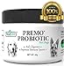 PROBIOTIC FOR DOGS – Premo Pet – Digestive Enzymes – Stomach Upset, Diarrhea, Vomiting, Gas, Itchy Infected Skin, Allergies, Weight Support, Poop Eating – Health Supplement – Guaranteed Relief – 44 g