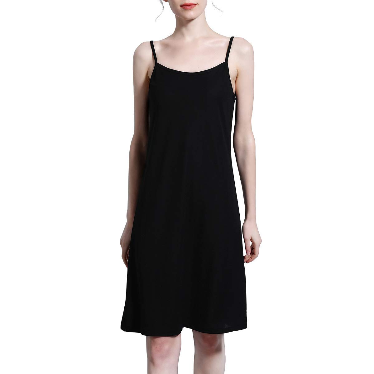 QiTuo Women\'s Full Slip Dress Camisole Lightweight Nightgowns Spaghetti Strap Underwear