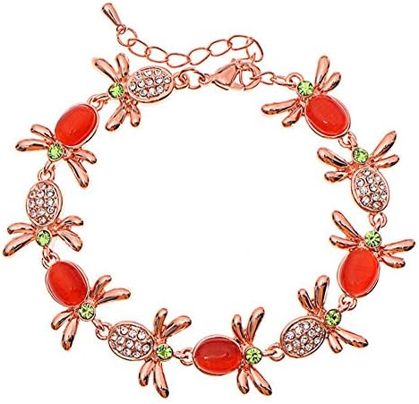 FLANCO Ms Opal Crystal Bracelet Jewelry - Sweet(C2)