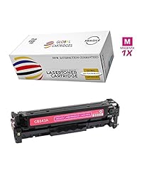 Global Cartuchos Compatibles cartucho de tóner de repuesto para HP 125 A (Negro, Cian, Magenta, amarillo, 4 Pack)
