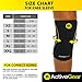 Knee Brace Arthritis Pain Relief Knee Support Heavy Duty Neoprene Sport Compression Sleeve (5 Sizes)