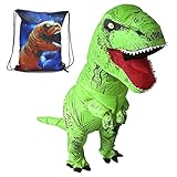HEYMA T-Rex Costume Inflatable Dinosaur Costume for Adult Halloween Inflatable Costume