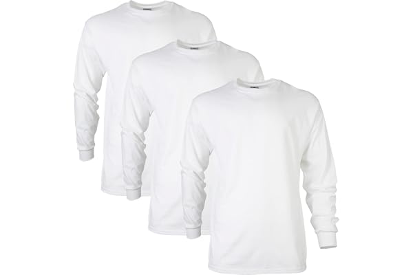 Gildan Mens Ultra Cotton Long Sleeve T-ShirtShirt