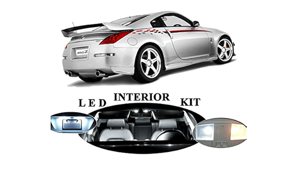 Luces LED para Nissan 350Z Xenon Blanco Led paquete ...