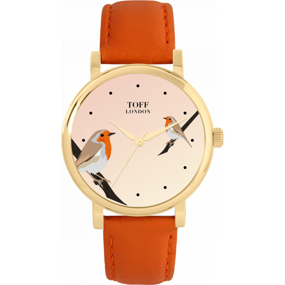 Toff London Ladies Robins Bird Watch