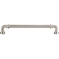 Top Knobs TK324BSN Chareau Collection 7" Reeded Pull, Brushed Satin Nickel