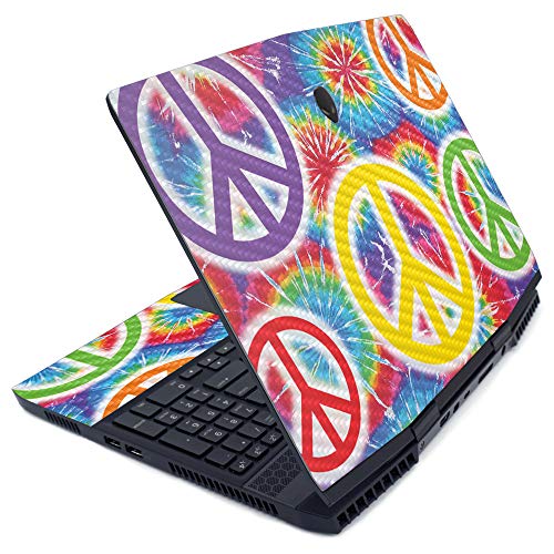 MightySkins Carbon Fiber Skin for Alienware M15 (2019) - Peaceful Explosion | P…