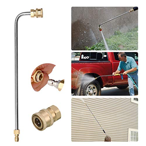 Mlife Pressure Washer Extension Wand,90 Inch Power Washer Lance, 240