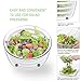 Salad Spinner Dryer, LOVKITCHEN Cooking Grips Salad Spinner - 5L Large Capacity, Easy Spin for Tastier Salads & Dishwasher Safe