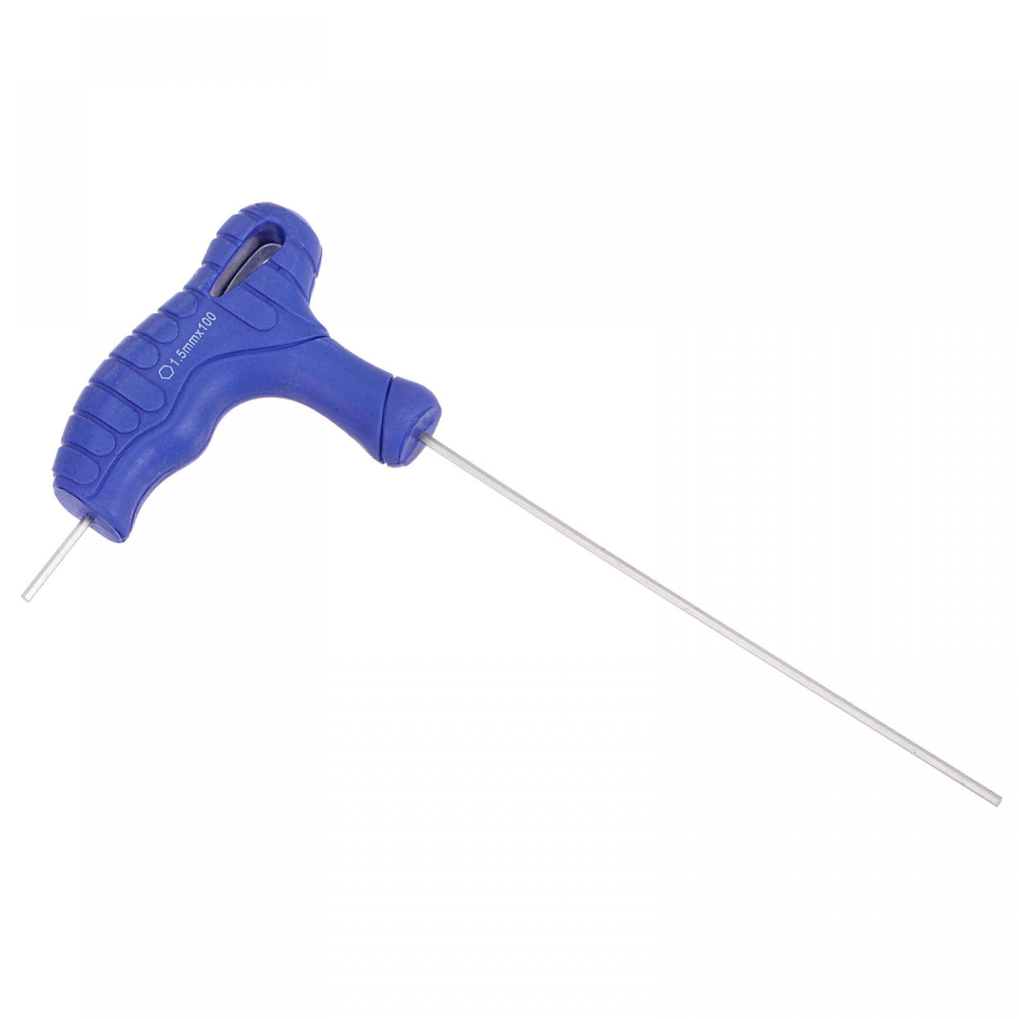 TOP-VIGOR 1Pcs 1.5mm Hex Key T-Handle, T Bar Dual End Wrench Spanner Allen Key for Home Repair and Mechanical Maintenance, Metric CR-V Steel