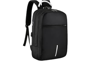 Mochila Executiva Impermeável Usb Senha Resistente Compacta (Preto)