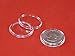 (25) Air-tite A-26 Direct Fit Coin Holder Capsules for SBA Susan B Anthony Sacagawea Small Presidential Dollars