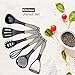 Kitchen Set, 7 Piece Cooking Utensils & Grater Shredder Hanger Holder, Nonstick, Household Items