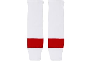 Trenway Pro Style Rib-Knit Ice Hockey Hose Socks (Pair) ADULT Size, 30"-32" Long