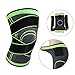 Knee Brace,C-Gardian Compression Support Knee Sleeve with Adjustable Strap Knee Pad for Pain Relief, Meniscus Tear, Arthritis, ACL, MCL,Suit for Running, Cycling, Tennis, Golf and Basketball