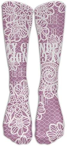 I Didn't Do It.Nobody Saw Me Do It.I Want To Speak To My Grandpa. Women's Multi Color Knee High Socks Casual Fun 3D Print Design Cotton Crew Dress Stocking