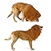Kakasogo 1 Pcs 2017 New Brown Lion Mane Wig With Ear for Dog Costume Party Club Halloween Christmas Festival Pet Decor Gift Supplies Hair Head Tool Set Adjustable Size Fit more King Dogs