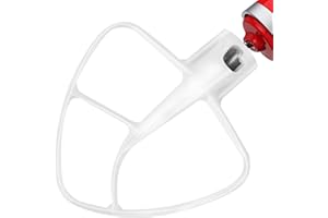 GRETE GOTYE K45B Coated Flat Beater for KitchenAid Mixer, Kitchen Aid Mixer Accessory Kitchenaid Mixer Attachments Kitchenaid Mixer Paddle Stand Mixer Attachment, Mixer Accessory Replace WPW10672617 W10672617